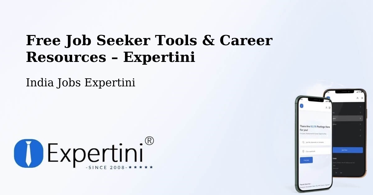 Free Job Seeker Tools & Career Resources – Ambala - Ambala, India Jobs Expertini